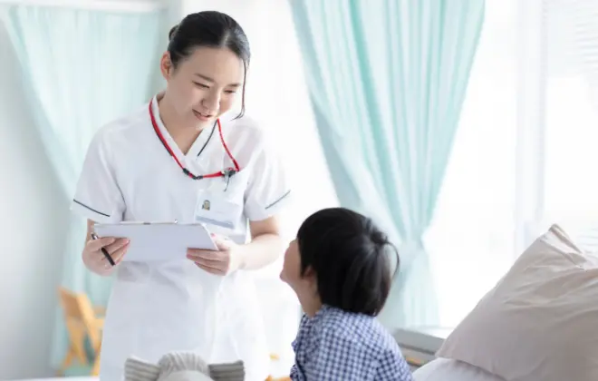 看護師常駐、充実のサポート体制